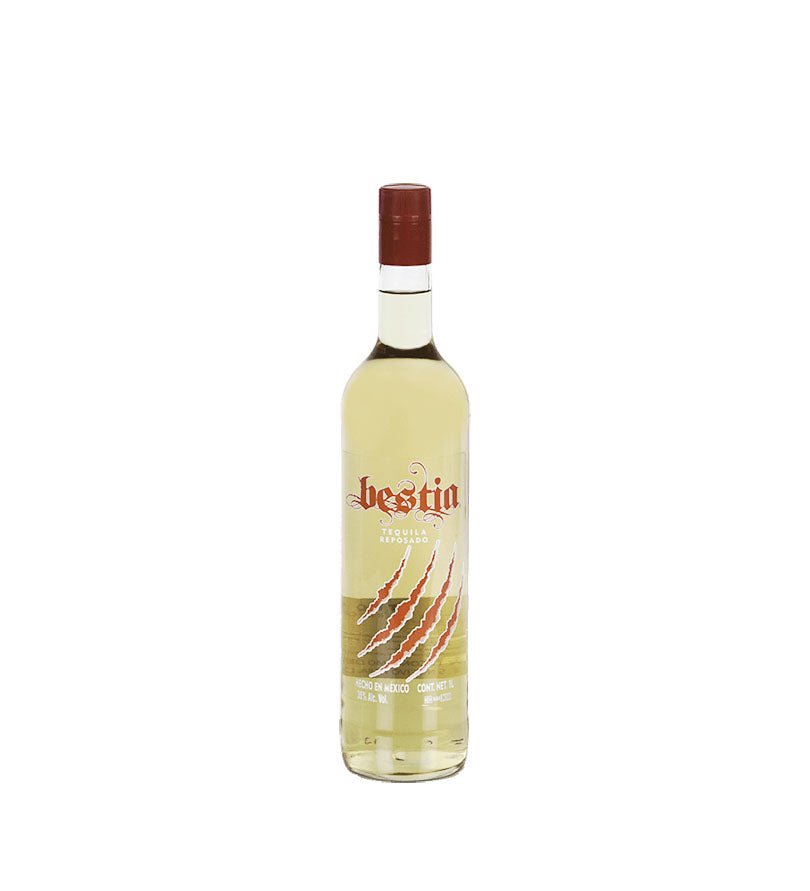 Botella de Tequila Bestia Reposado de 1 litro