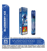Vapeador Desechable Vuse Go Blueberry Ice - 1000 Puff Medelln a Domicilio Vapeador Desechable Vuse Go Blueberry Ice - 1000 Puff Medelln a Domicilio