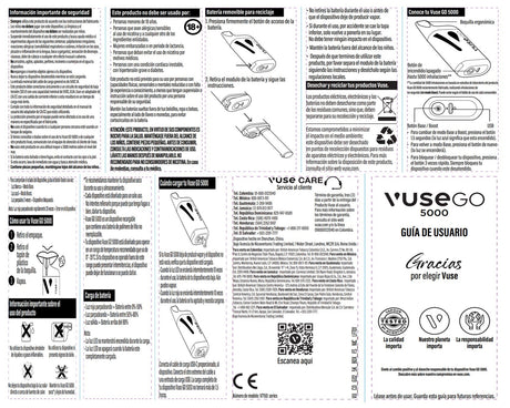 Vapeador Desechable Vuse Go Green Apple - 5000 Puff - Licores Medellín