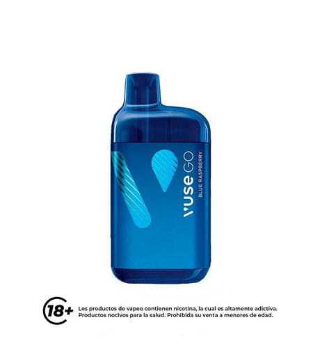 Vaper Desechable Vuse Go Blue Raspberry - 3000 Puff - Licores Medellín