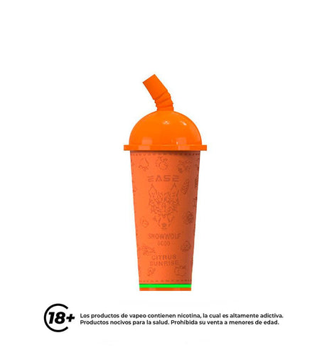 Vaper Snowwolf Citrus Sunrise - 8000 Puff - Licores Medellín