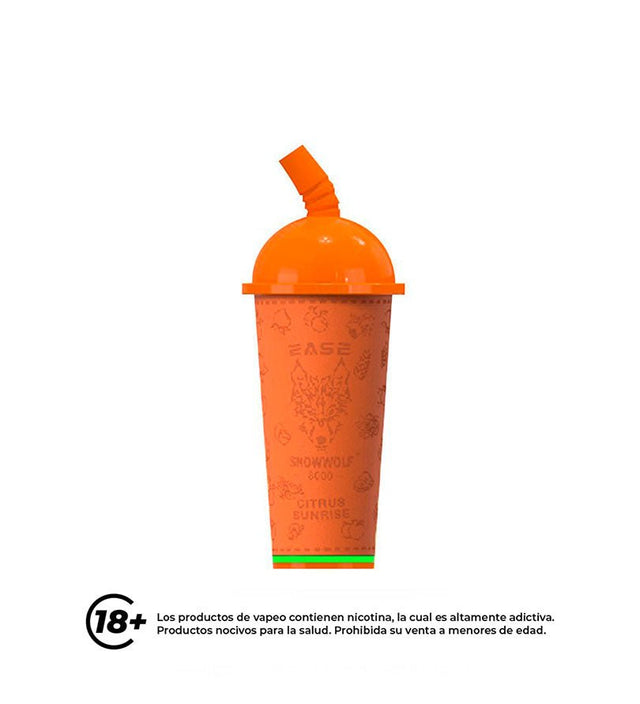 Vaper Snowwolf Citrus Sunrise - 8000 Puff - Licores Medellín