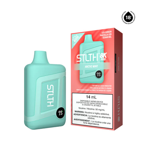 Vaper Desechable Stlth Artic Mint Ice 50mg - 8000 Puff