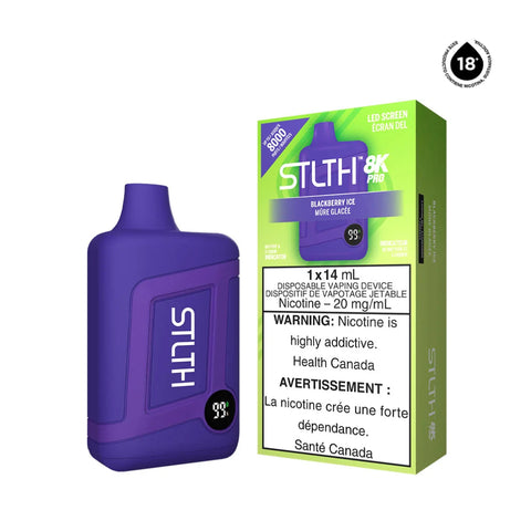 Disposable Vaper Stlth Quad Berry Ice 50mg - 8000 Puff 
