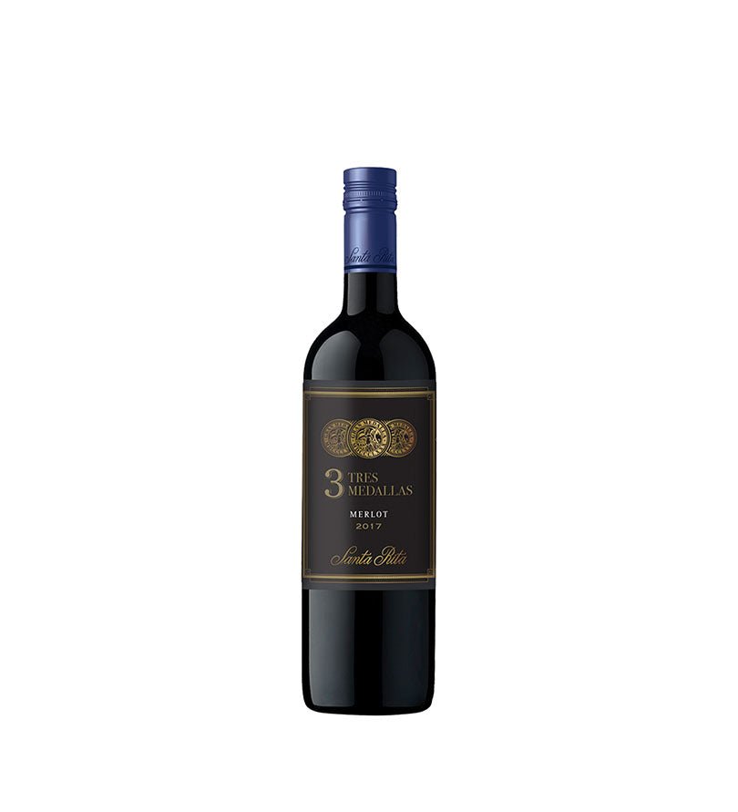 Vino 3 Medallas Merlot Botella - 750ml - Licores Medellín