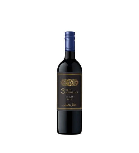 Vino 3 Medallas Merlot Botella - 750ml - Licores Medellín