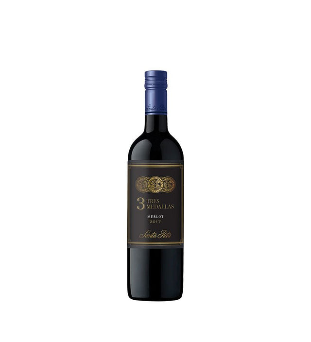 Vino 3 Medallas Merlot Botella - 750ml - Licores Medellín