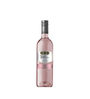 Vino 3 Medallas Rose Botella - 750ml - Licores Medellín