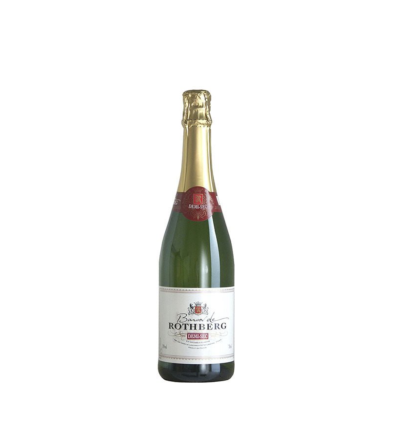 Vino Espumoso Baron De Rothberg Demi Sec Botella - 750ml - Licores Medellín