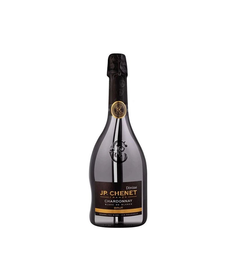Botella de Vino Espumoso JP. Chenet Brut Chardonnay Divine de 750 ml