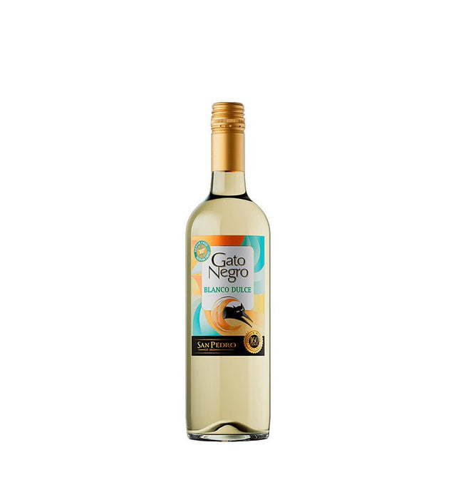 Vino Gato Negro Blanco Dulce - 750ml - Licores Medellín