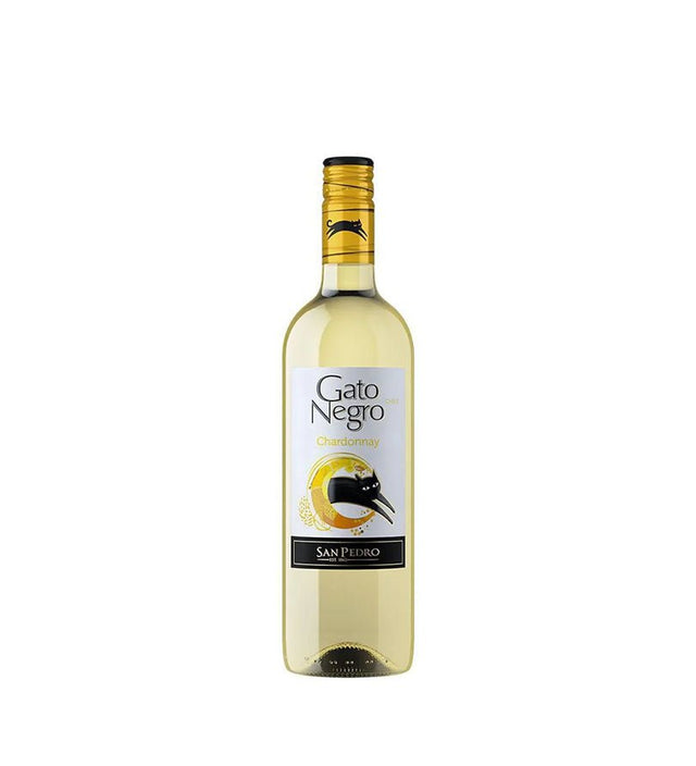 Vino Gato Negro Chardonay Botella - 750ml - Licores Medellín