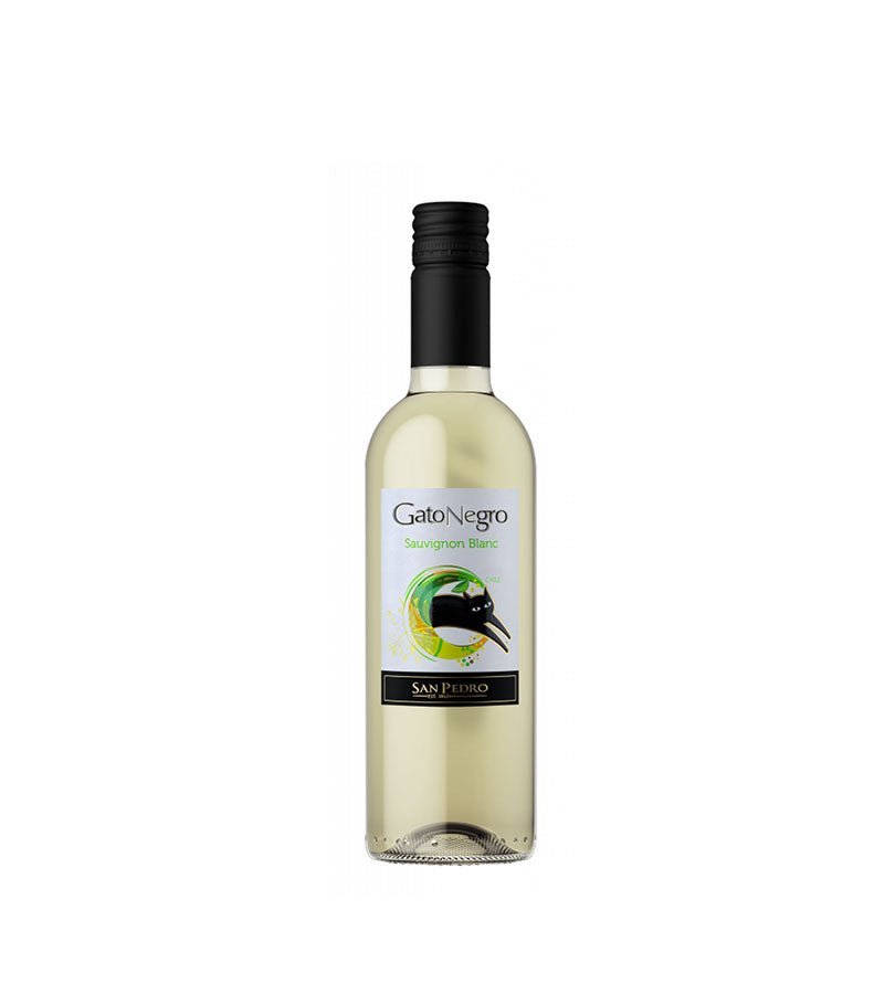 Media botella de Vino Gato Negro Sauvignon Blanc de 375 ml