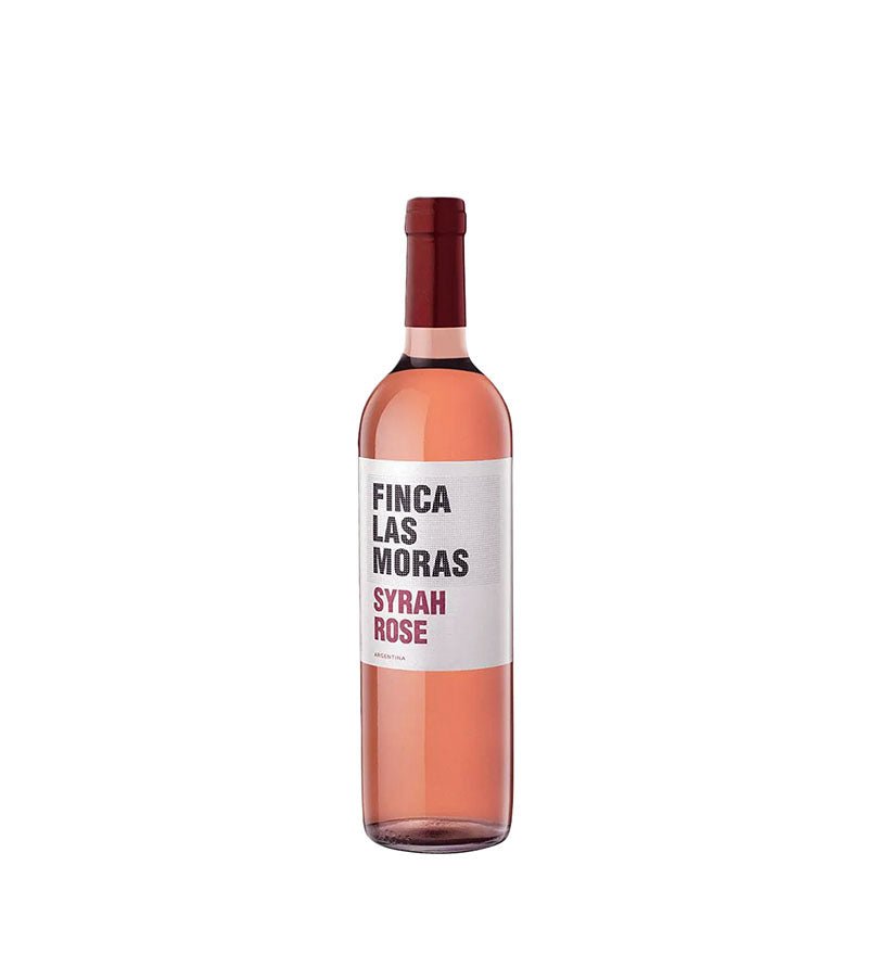 Botella de vino Las Moras Syrah Rosé de 750 ml