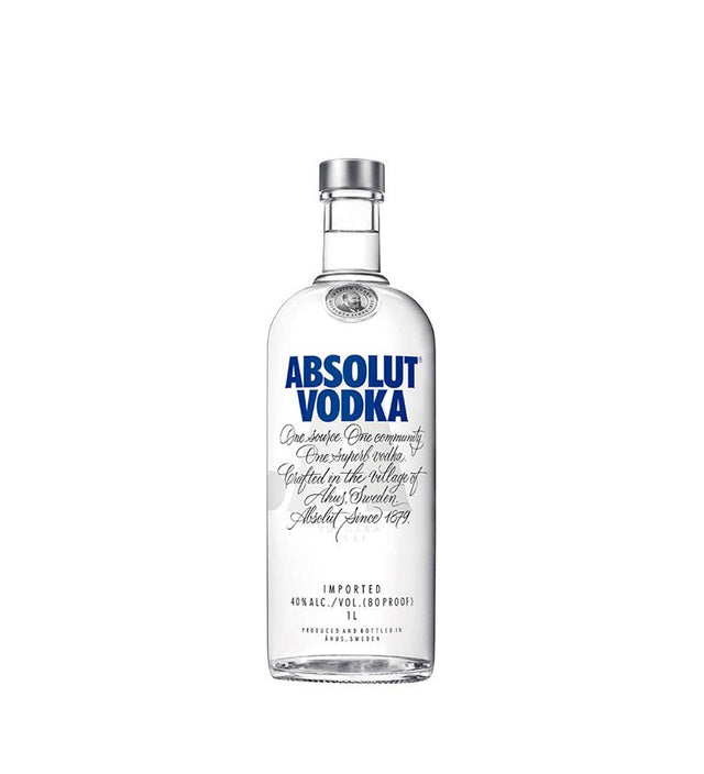 Vodka Absolut Litro - 1L - Licores Medellín