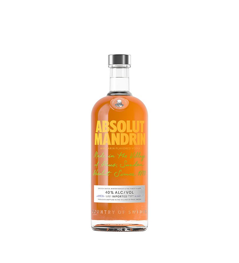 Botella de vodka Absolut Mandrin de 700 ml