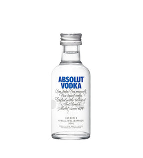 Vodka Absolut Miniatura - 50ml - Licores Medellín