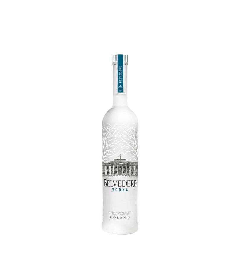 Botella de vodka Belvedere de 750 ml