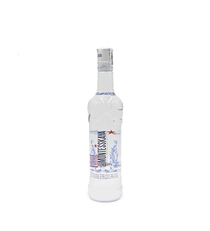 Botella de vodka Montesskaya de 750 ml