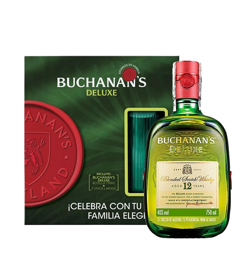 Whisky Buchanan's Deluxe 12 Años Botella - 750ml - Licores Medellín