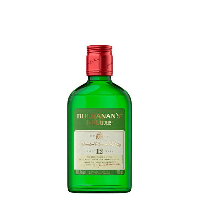 Whisky Buchanan's Deluxe 12 Años Poket - 200ml - Licores Medellín