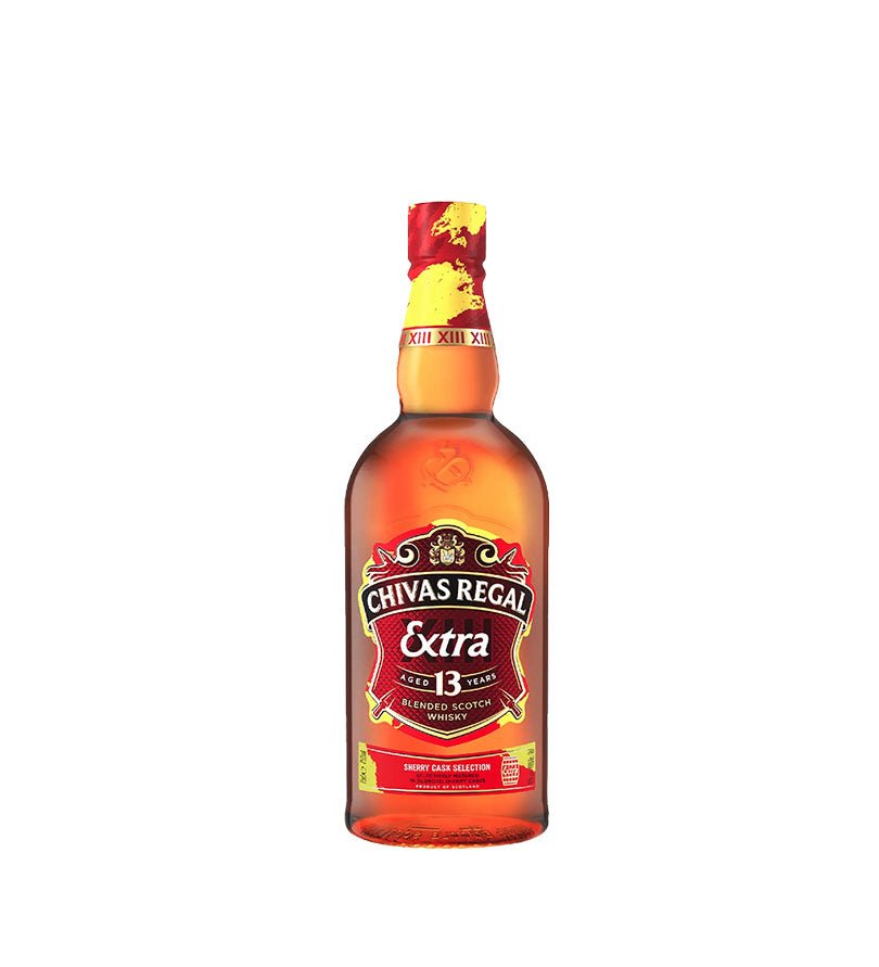 Botella de Whisky Chivas Regal Extra 13 Años de 700 ml con etiqueta roja