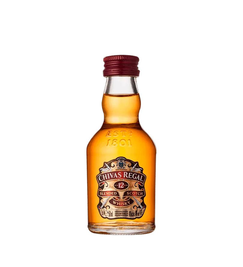 Miniatura de Whisky Chivas Regal 12 Años de 50 ml