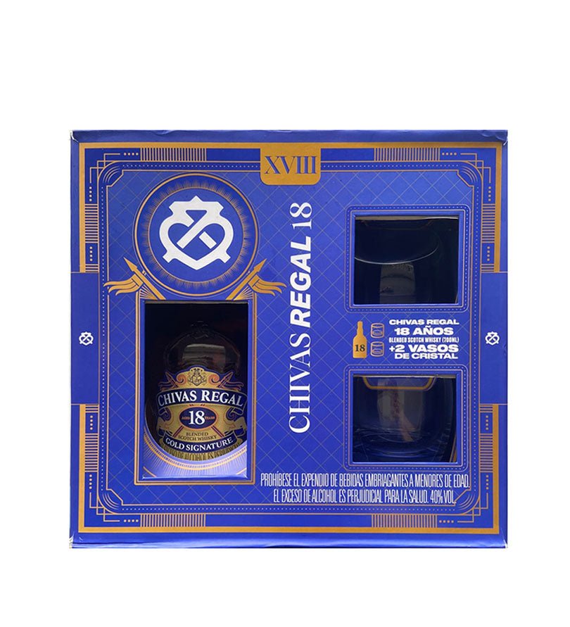 Whisky Chivas Regal 18 Años Botella - 700ml - Licores Medellín