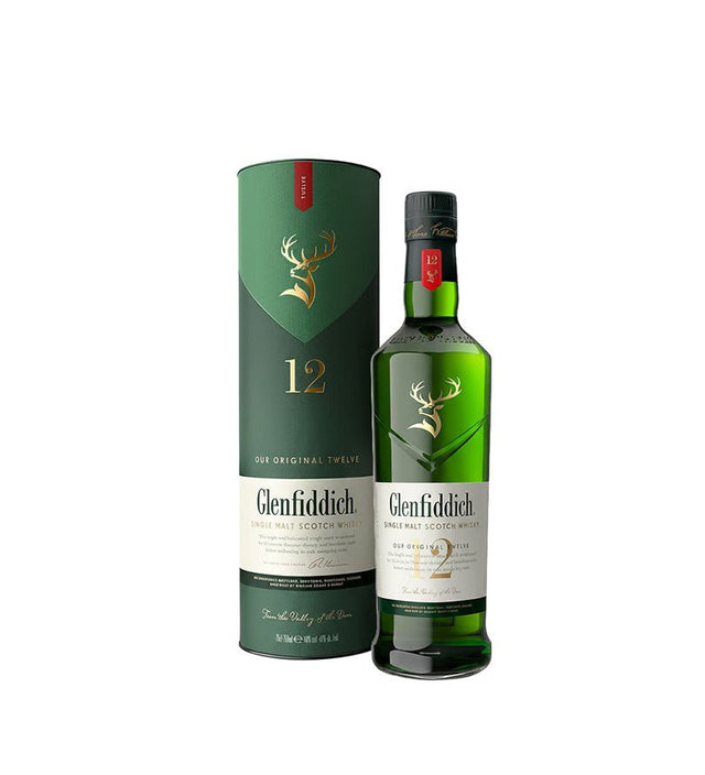 Whisky Glenfiddich Single Malt 12 Años Botella - 750ml - Licores Medellín