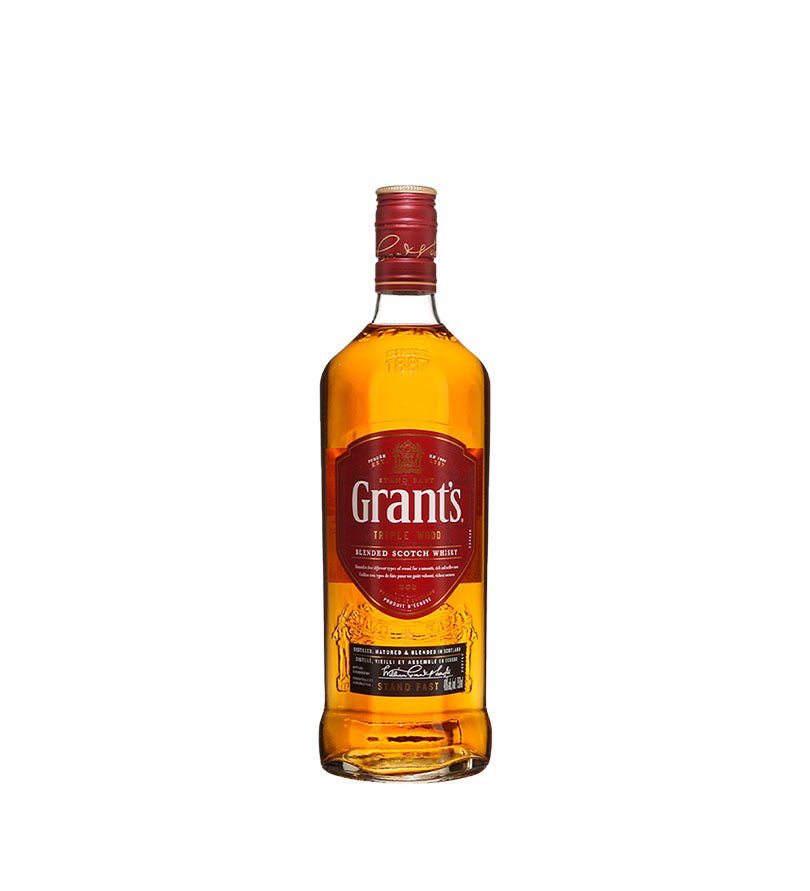 Garrafa de Whisky Grant's Triple Wood de 1750 ml
