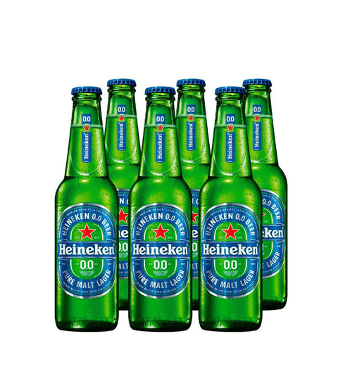 6 Pack Cerveza Heineken 0.0% - 330cc - Licores Medellín