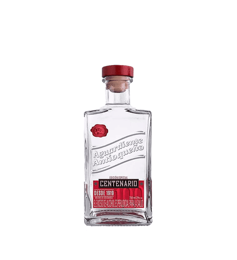 Aguardiente Antioqueño Centenario Tapa Roja Botella - 750ml