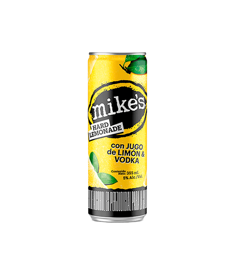 Aperitivo Coctel de Vodka Mike's Lemonade - 355ml - Licores Medellín