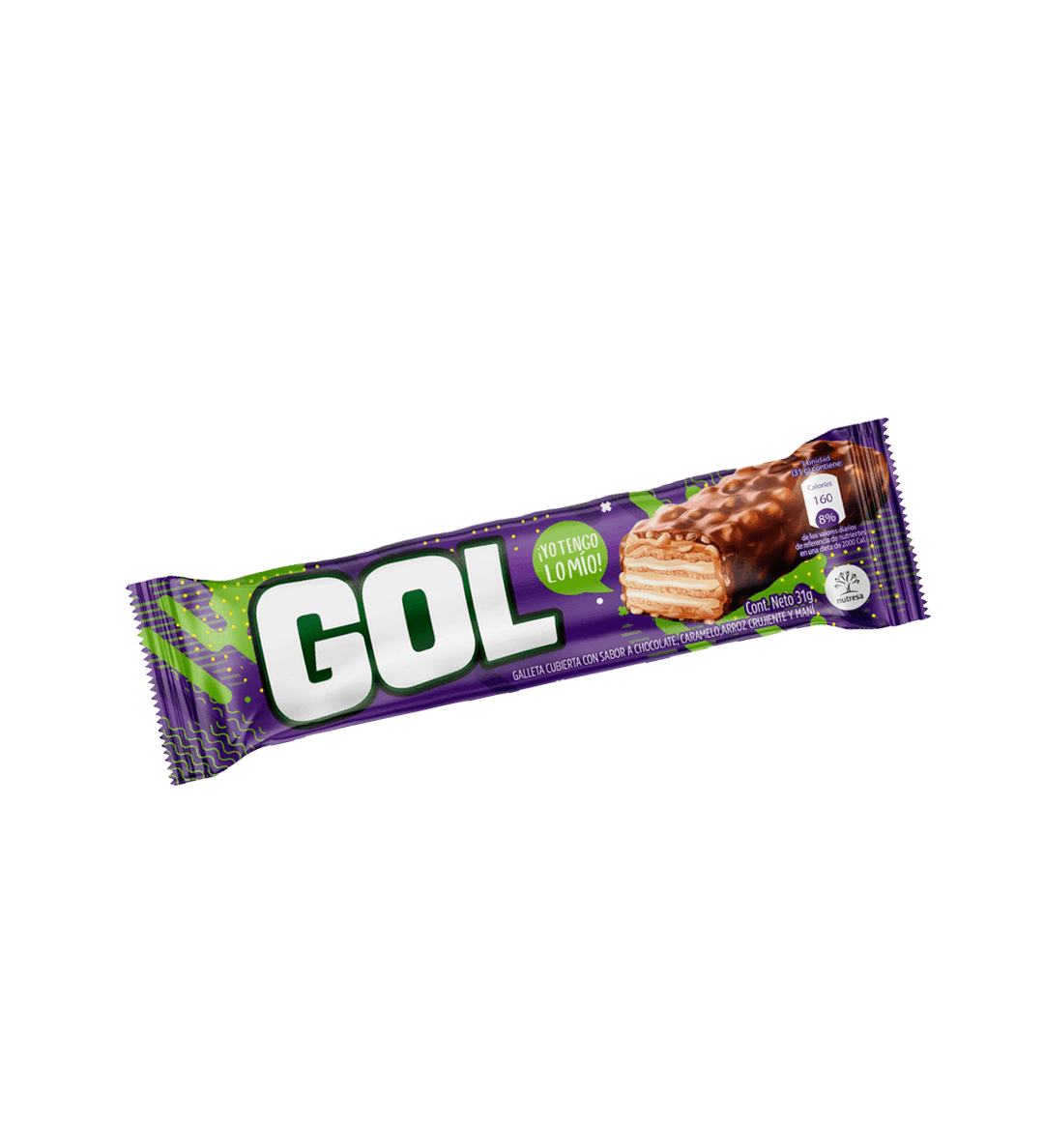 Gol Chocolate Bar 31g Licores Medellín
