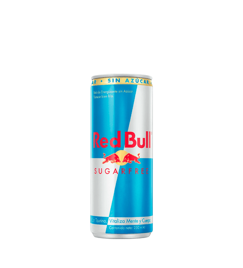 Bebida Energizante Red Bull Sugarfree - 250ml - Licores Medellín