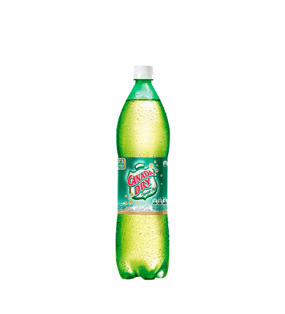 Botella de bebida Ginger Ale Canada Dry de 1,5 L