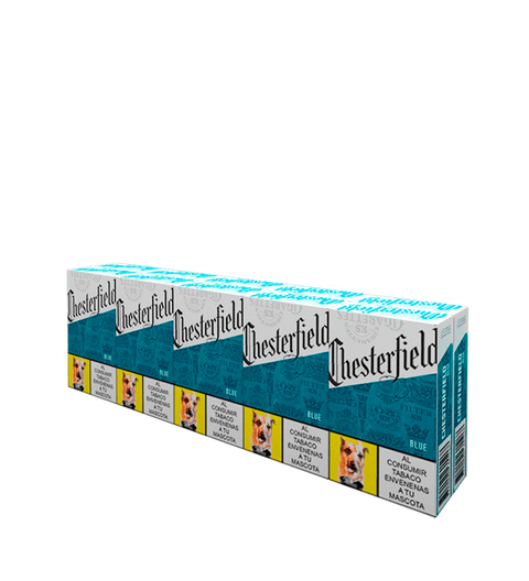 Cartón Cigarrillo Chesterfield Blue - 10paq