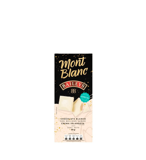 Chocolatina Mont Blanc Baileys - 80g - Licores Medellín
