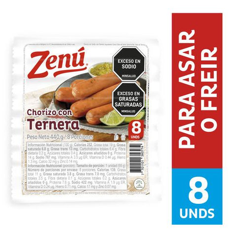 Chorizos con Ternera Zenú - 440g