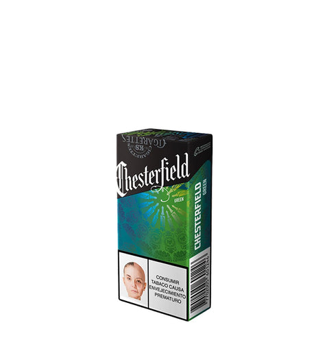 Cigarrillo Chesterfield Green - Medio 10und