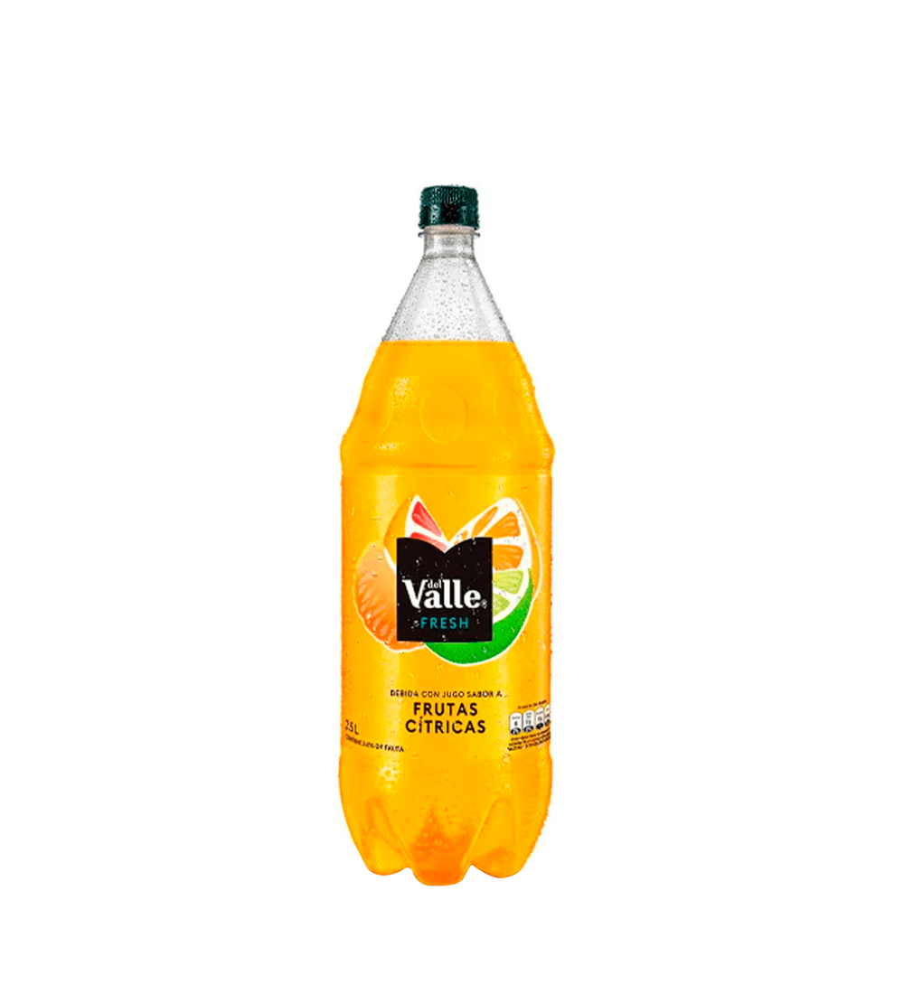 Botella de jugo Del Valle Frutas Cítricas de 2,5 L