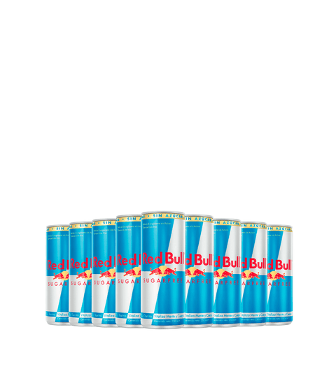 Paca Bebida Energizante Red Bull Sugarfree - 24und - Licores Medellín