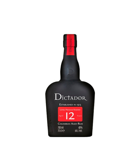 Ron Dictador 12 años botella - 700ml - Licores Medellín