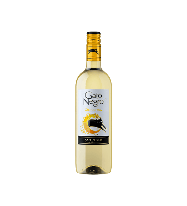 Gato Negro Chardonnay Wine Bottle 750ml Licores Medellín