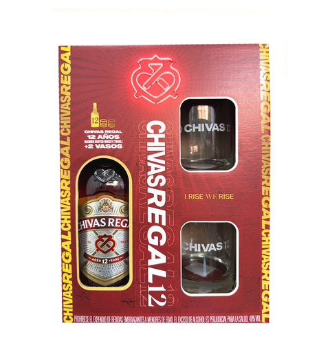 Whisky Chivas Regal 12 Años Botella - 700ml - Licores Medellín