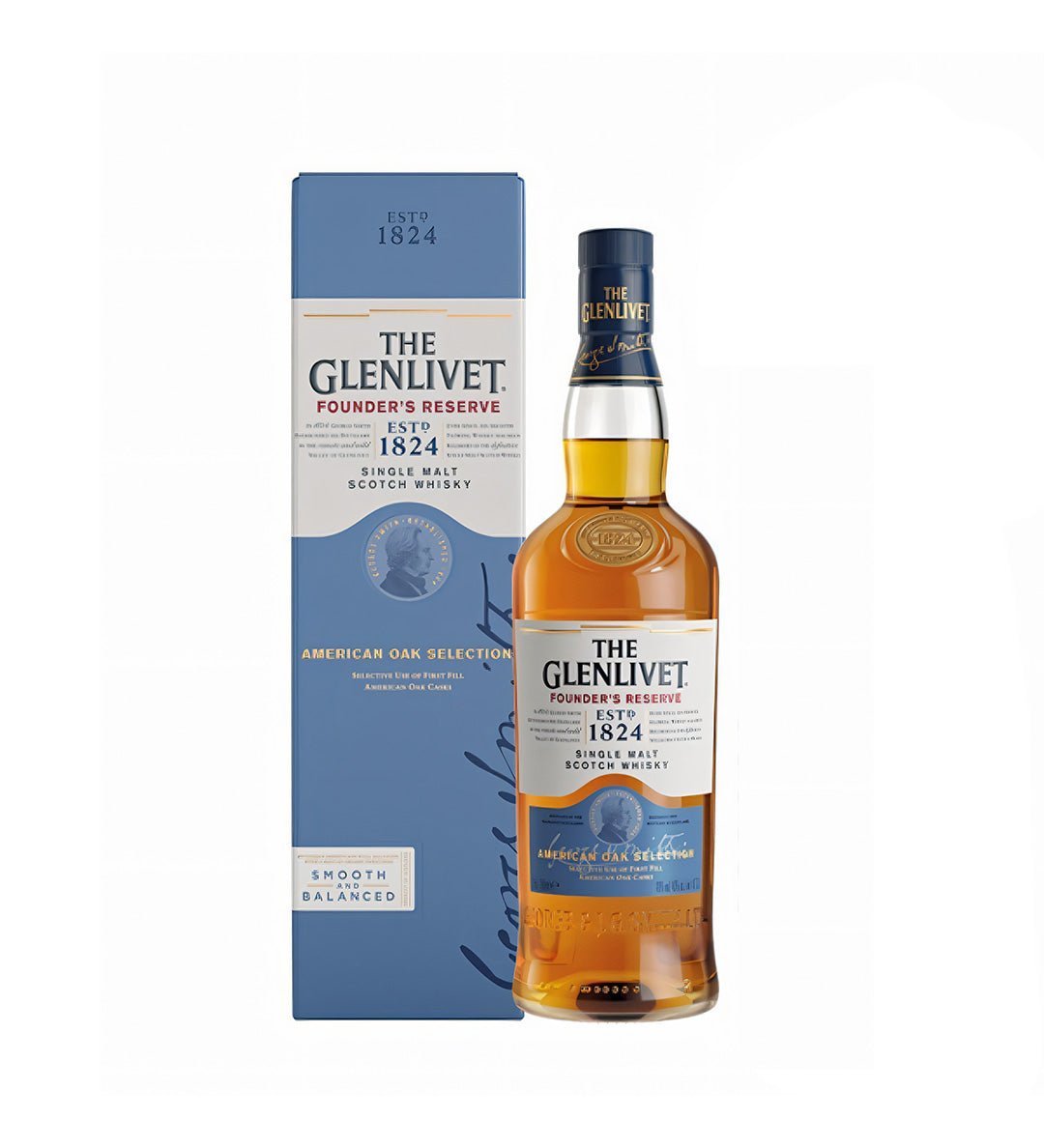 Whisky The Glenlivet Founder's Reserve Single Malt Botella - 700ml - Licores Medellín
