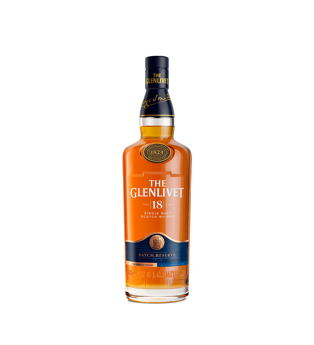 Whisky The Glenlivet Single Malt 18 Años Botella - 700ml - Licores Medellín